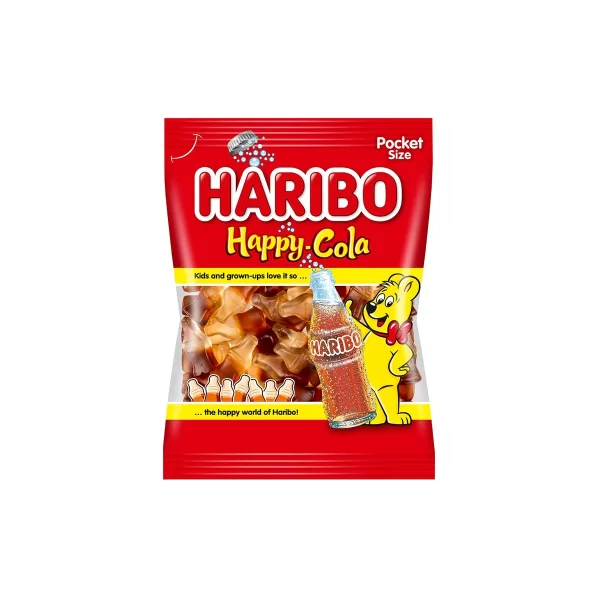 Chewy candy Happy Cola 100 g - Haribo