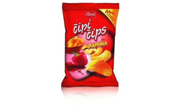 Čipi čips paprika chips 190 g - Franck