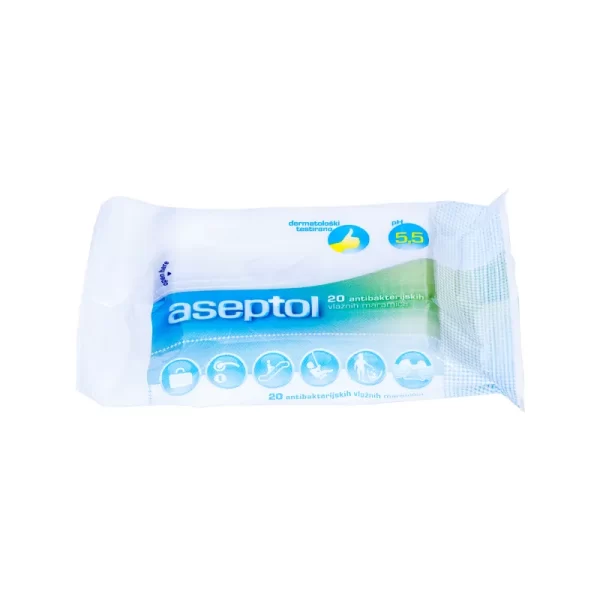 Disinfectant hand wipes 20/1
