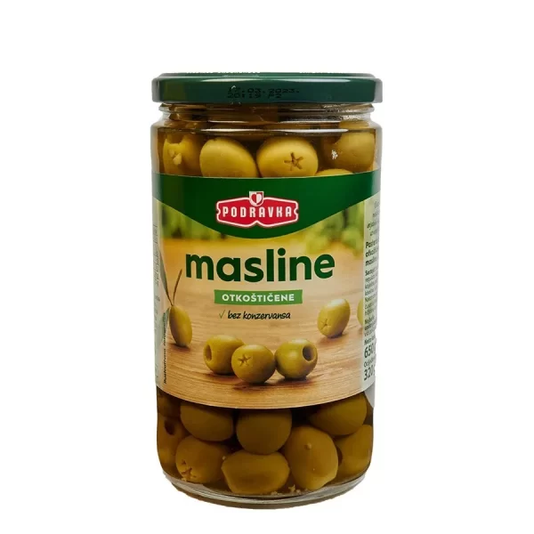 Green olives 320 g - Podravka