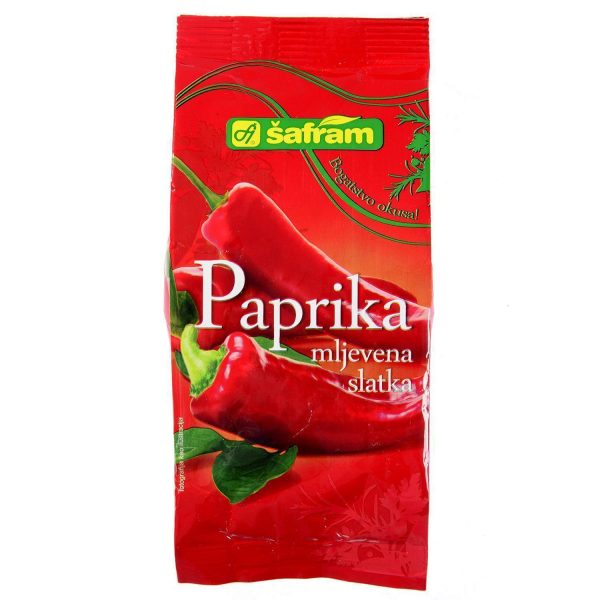 Ground sweet paprika 100 g - Šafram