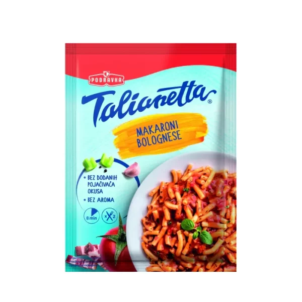Maccaroni Bolognese 160 g - Podravka