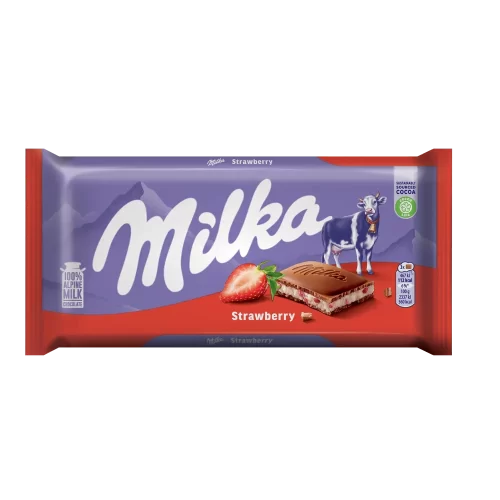 Milka strawberry 100 g