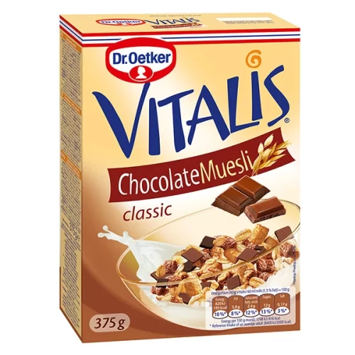 Müsli with milk chocolate 375 g - Dr. Oetker