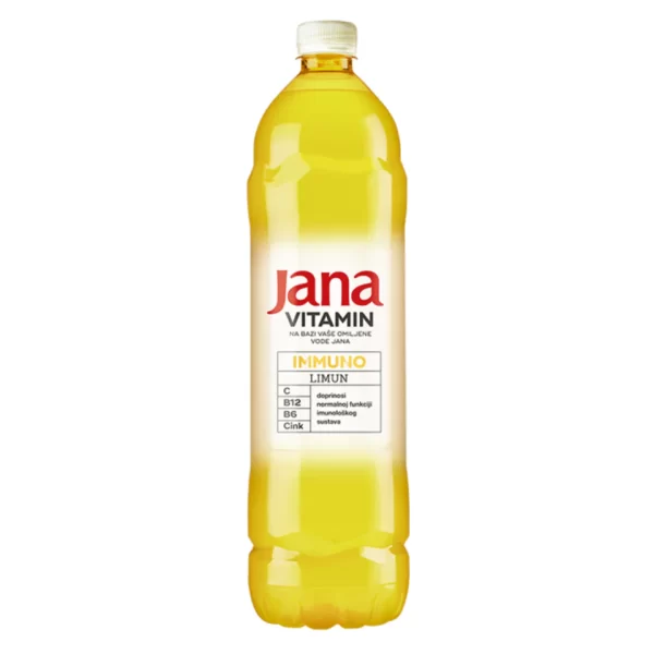 Natural water Immuno with lemon 1,5L - Jana