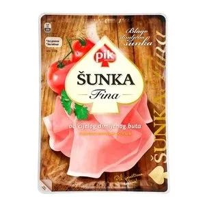 Unsmoked Ham slices fina 150 g - PIK