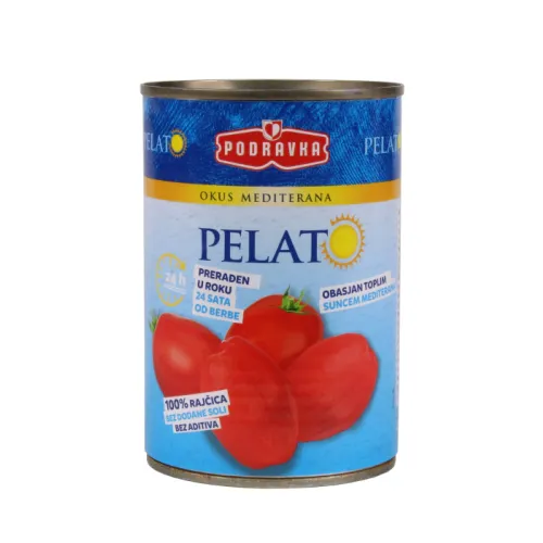 Whole peeled tomatoes 400 g - Podravka