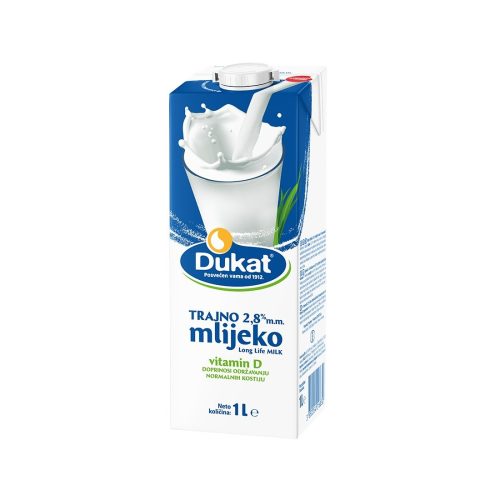 Durable milk 2,8% - 1L- Dukat