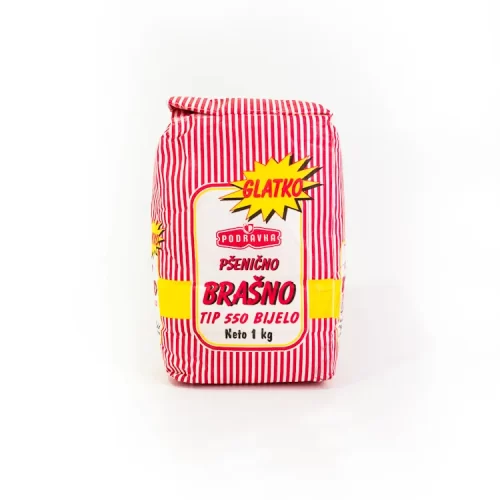 wheat flour smooth T-550 1 kg