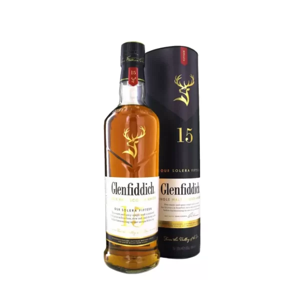 Glenfiddich 15 years old Single Malt Scotch Whisky 0,7l
