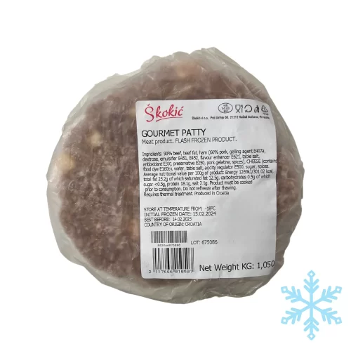 Burger (100% beef) Škokić 1kg