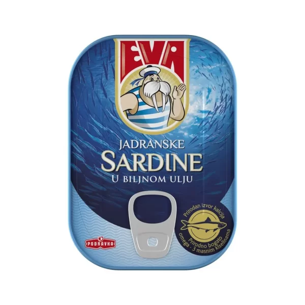 Sardines in vegetable oil Eva 100 g